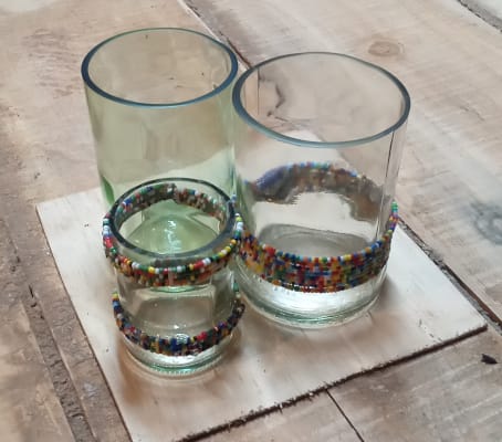 Beaded Drinking Glasses € 10